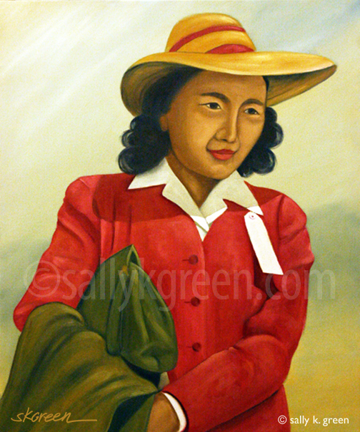 Japanese American woman