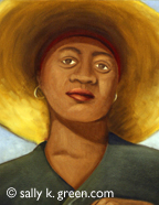 woman working