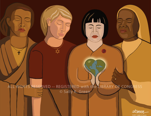 praying for peace