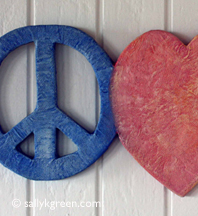 peace, love and happiness