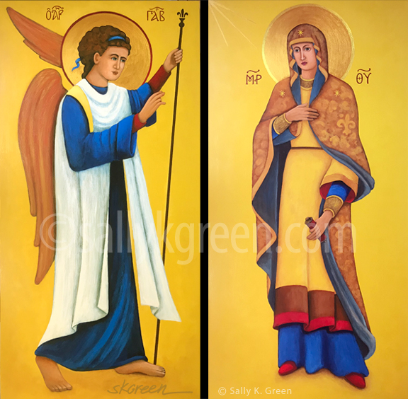 the annunciation icon