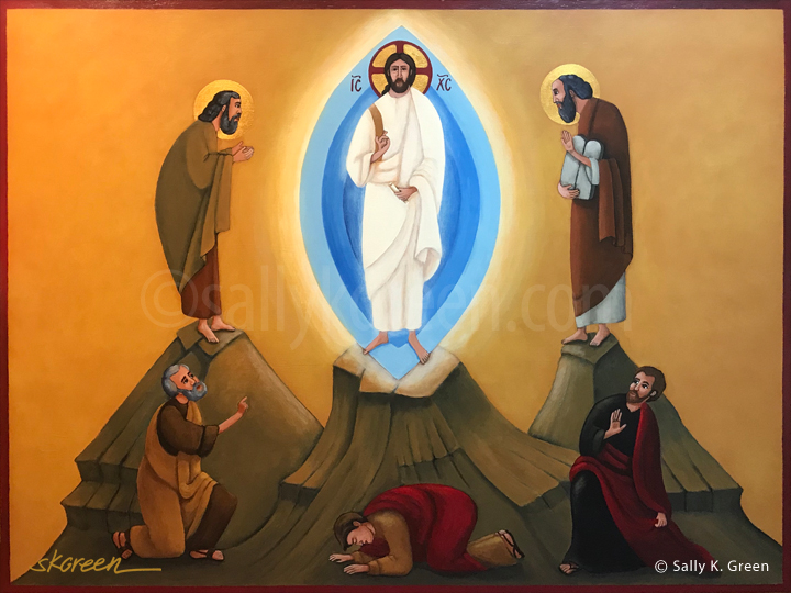 Transfiguration of Our Lord by Sally K. Green